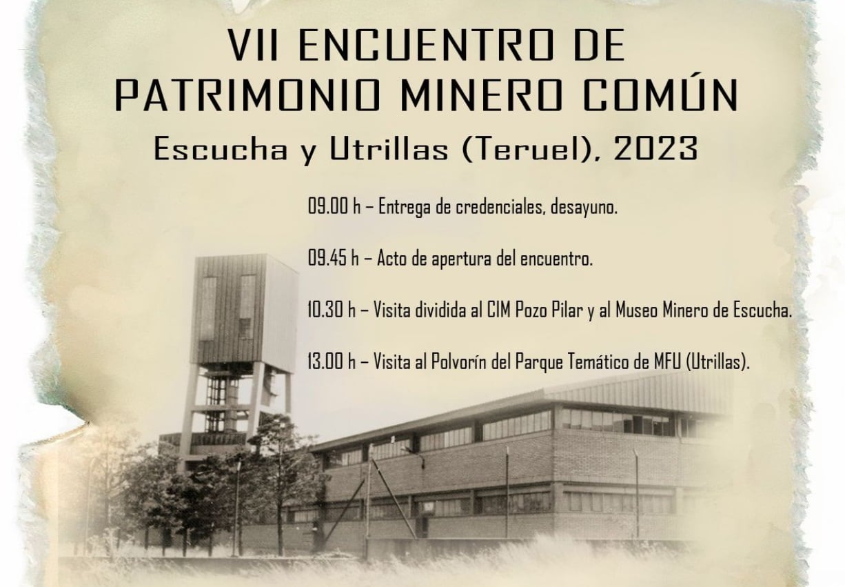 Una delegación barruelana participa, en Teruel, en el VII Encuentro de Patrimonio Minero Común