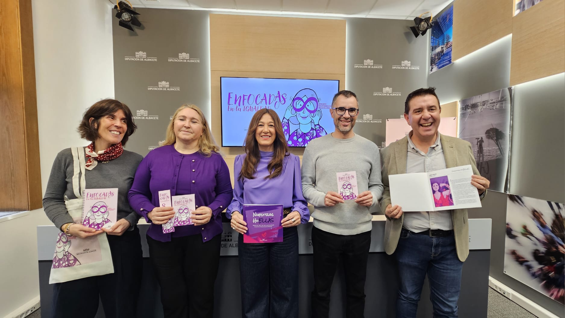 Equipo de la Unidad de Igualdad de la Diputación / Diputación de Albacete