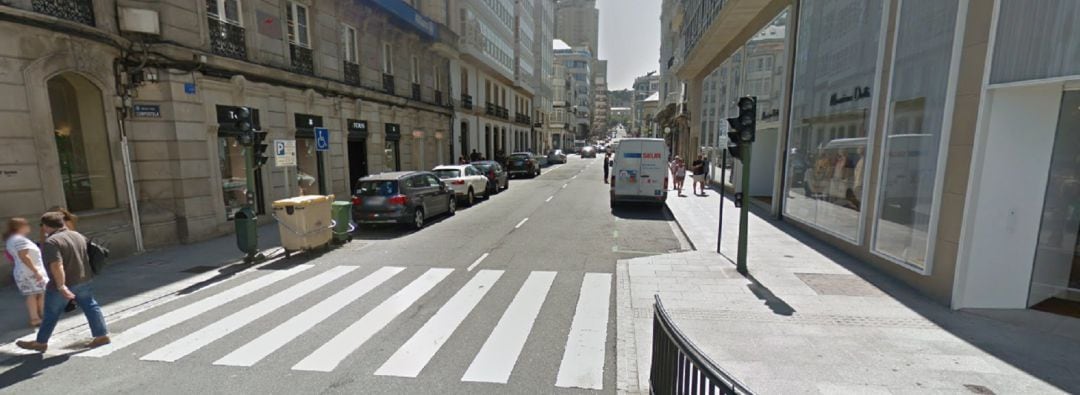 Calle Compostela, A Coruña