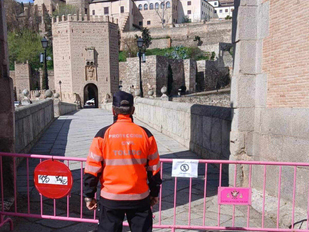 Reabren los puentes de San Martín y Alcántara de Toledo, tras el derrumbe del puente romano en Talavera de la Reina