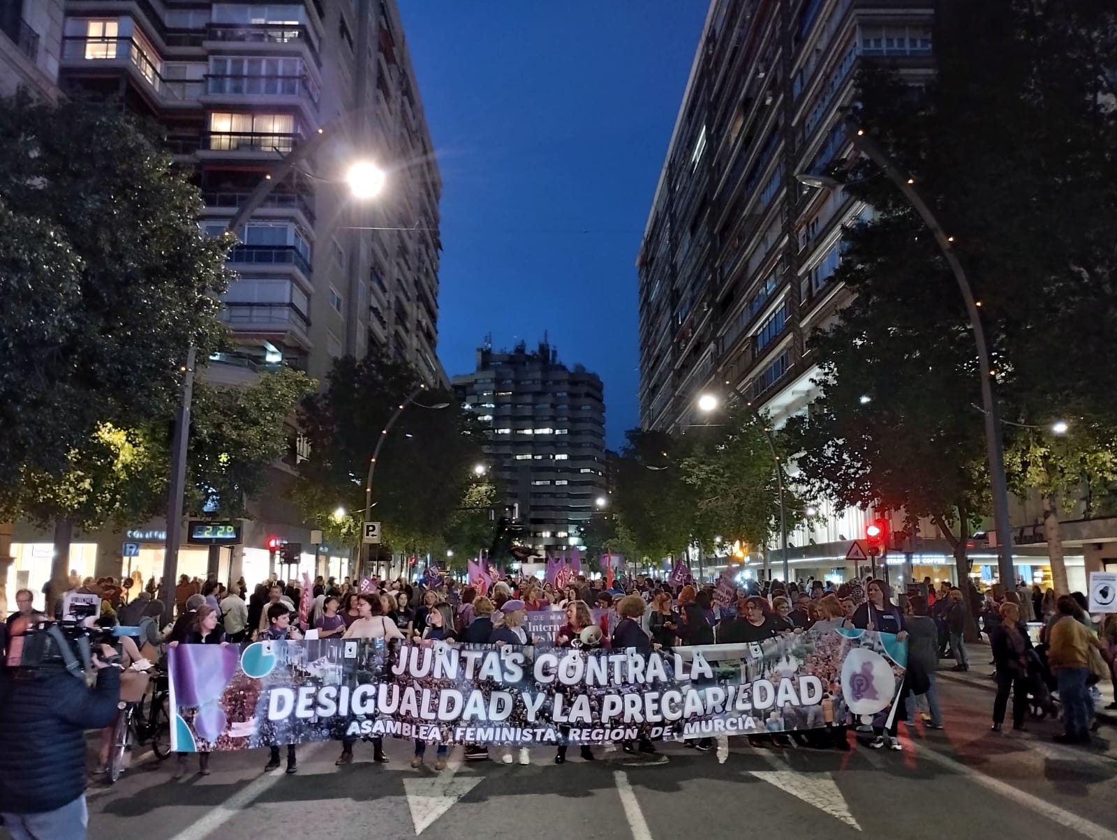 Manifestación 8M Murcia