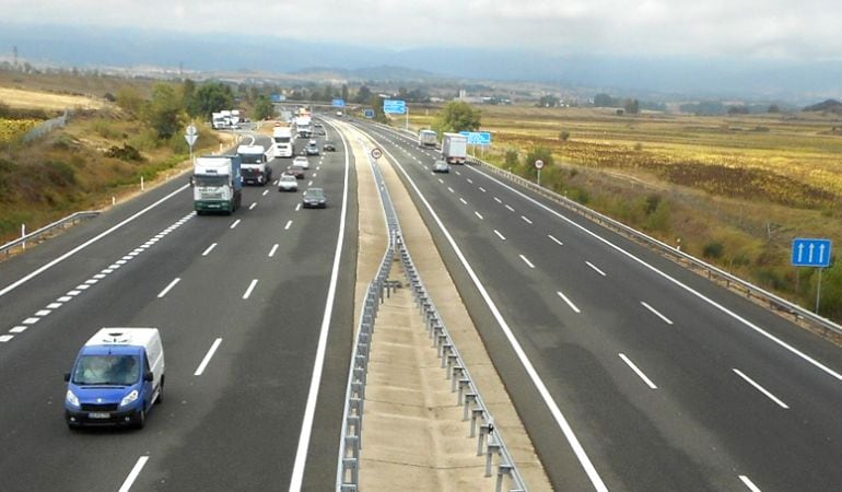 Tramo de la AP-1 entre Armiñón y Burgos 