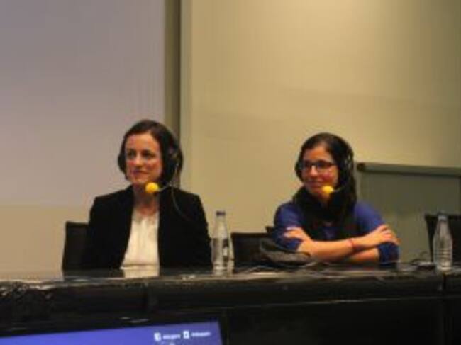 Elena Tejedor y Amalia Correcher en la mesa de El Larguero.
