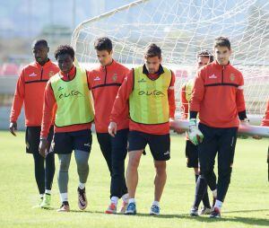 La plantilla del Real Zaragoza ya prepara el partido del domingo frente a la Ponferradina
