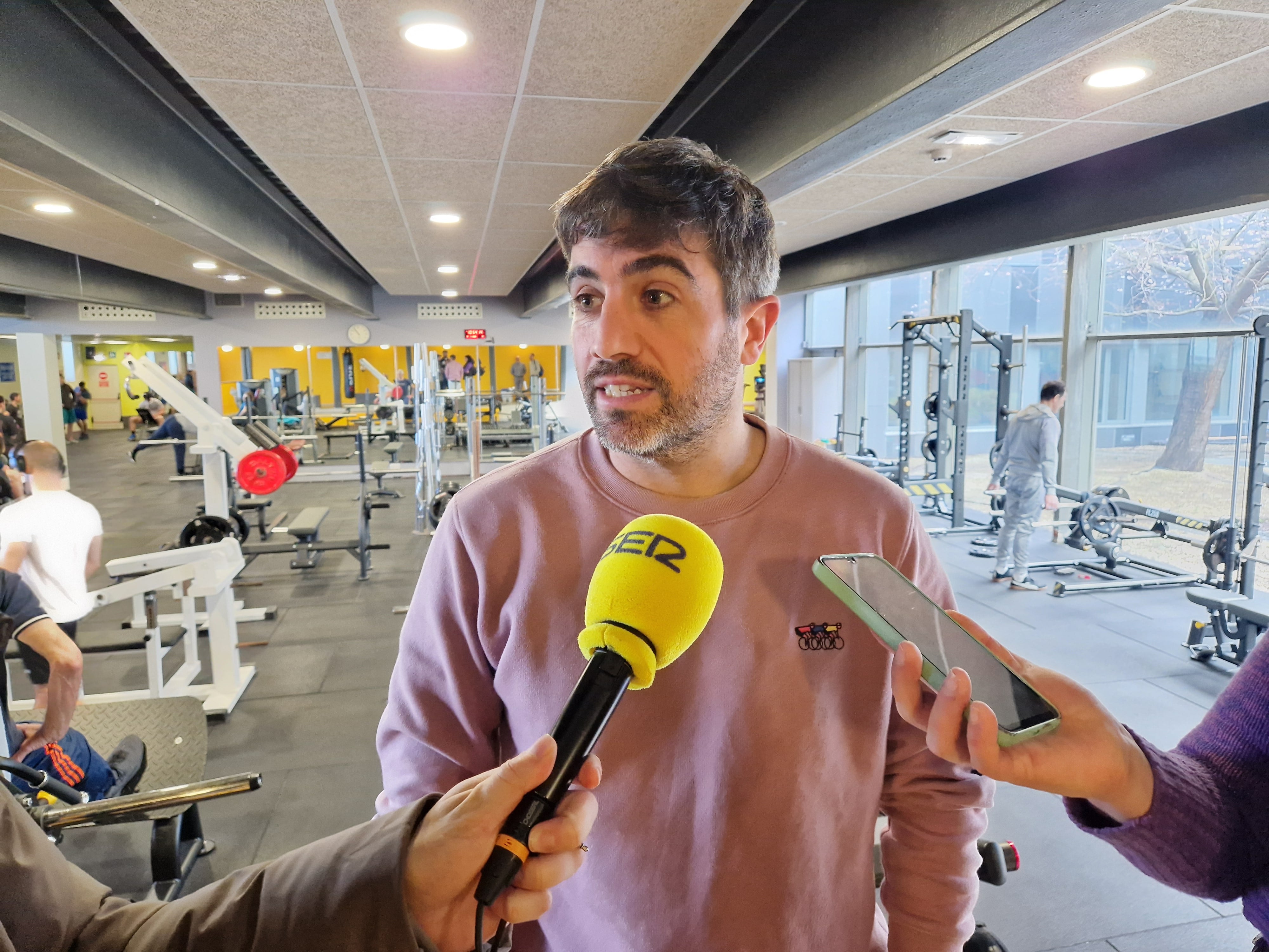 Borja Olazabal, delegado de Deportes.