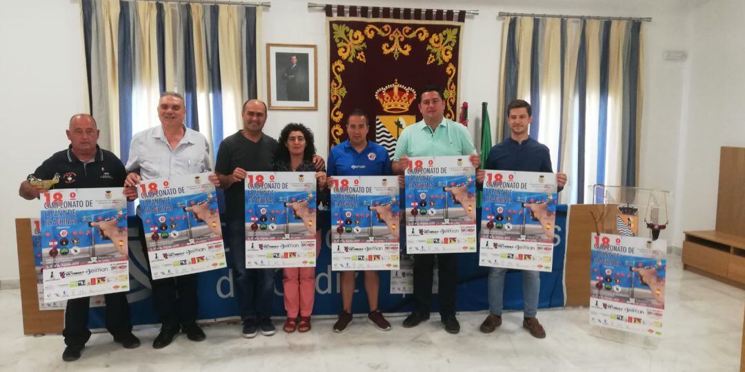 Presentación del campeonato de España de Tirachinas que se celebra estee fin de semana en Guadalcacín 