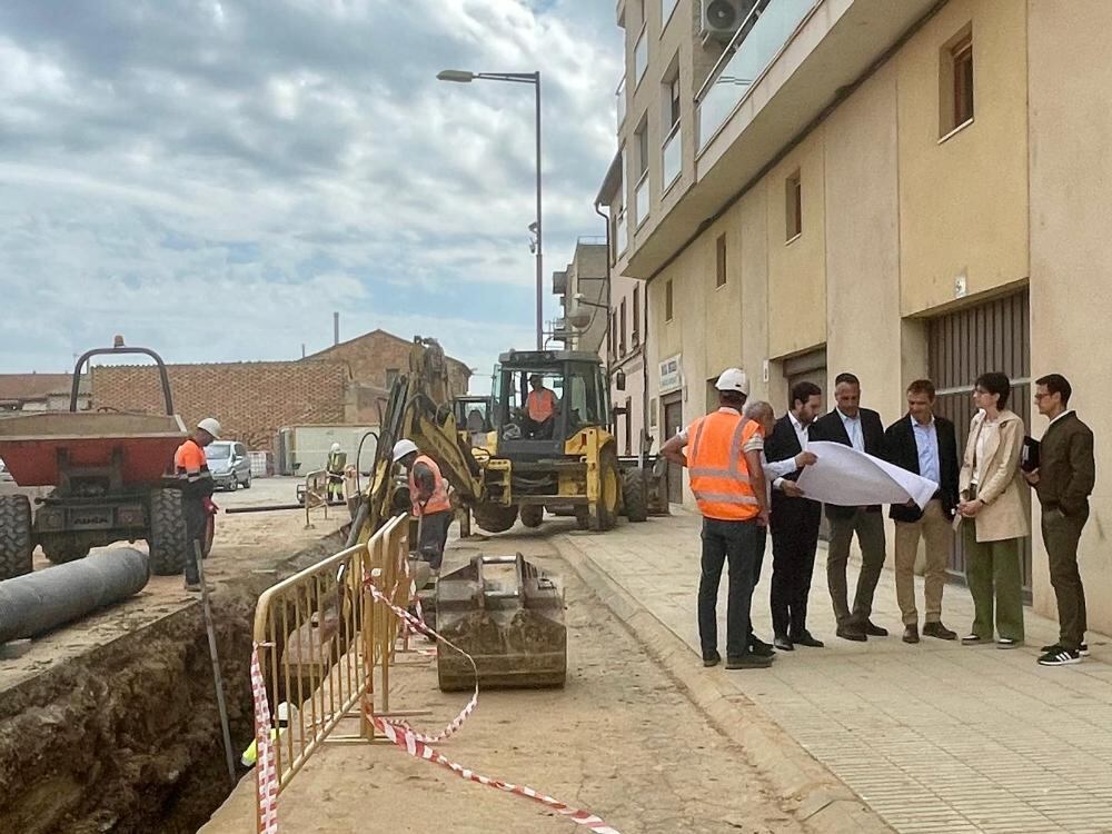 El Ayuntamiento de Monzón avanza en las instalaciones urbanas del segundo instituto con una inversión de 241.000 euros