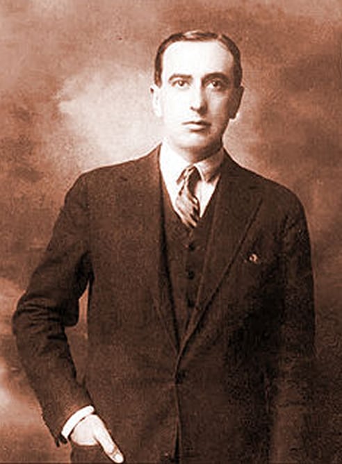 Vicente Huidobro, en su juventud