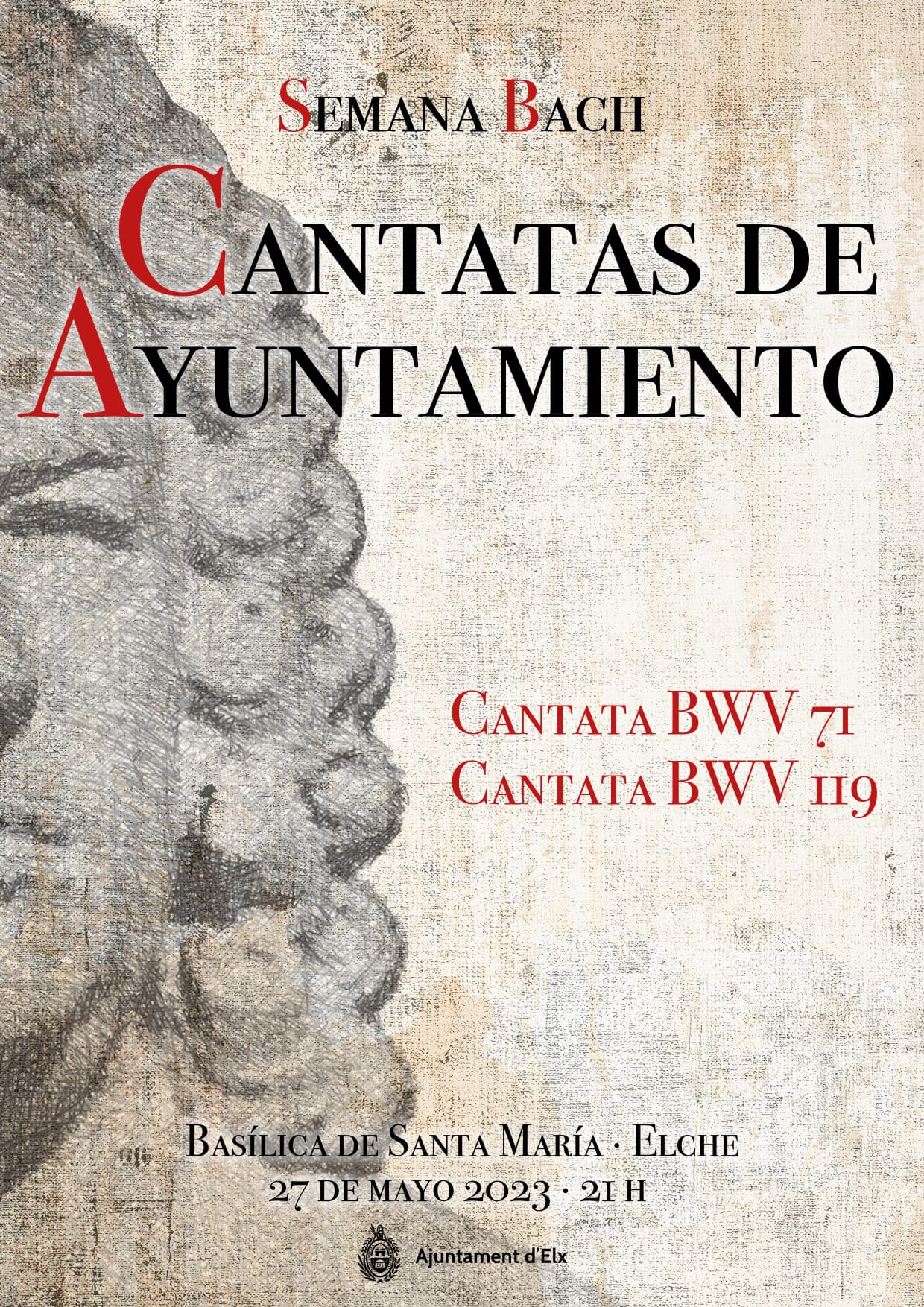 Cartel XIII Semana de Bach, Elche