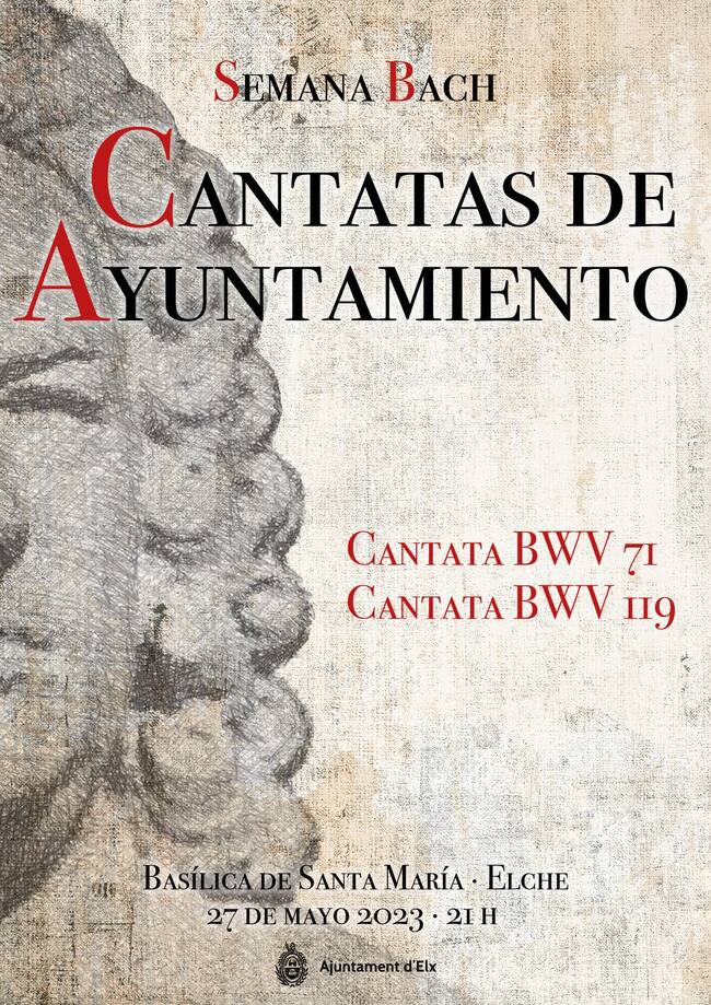 Cartel XIII Semana de Bach, Elche
