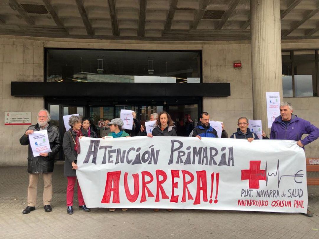 Concentración por el Día Mundial de la Salud.