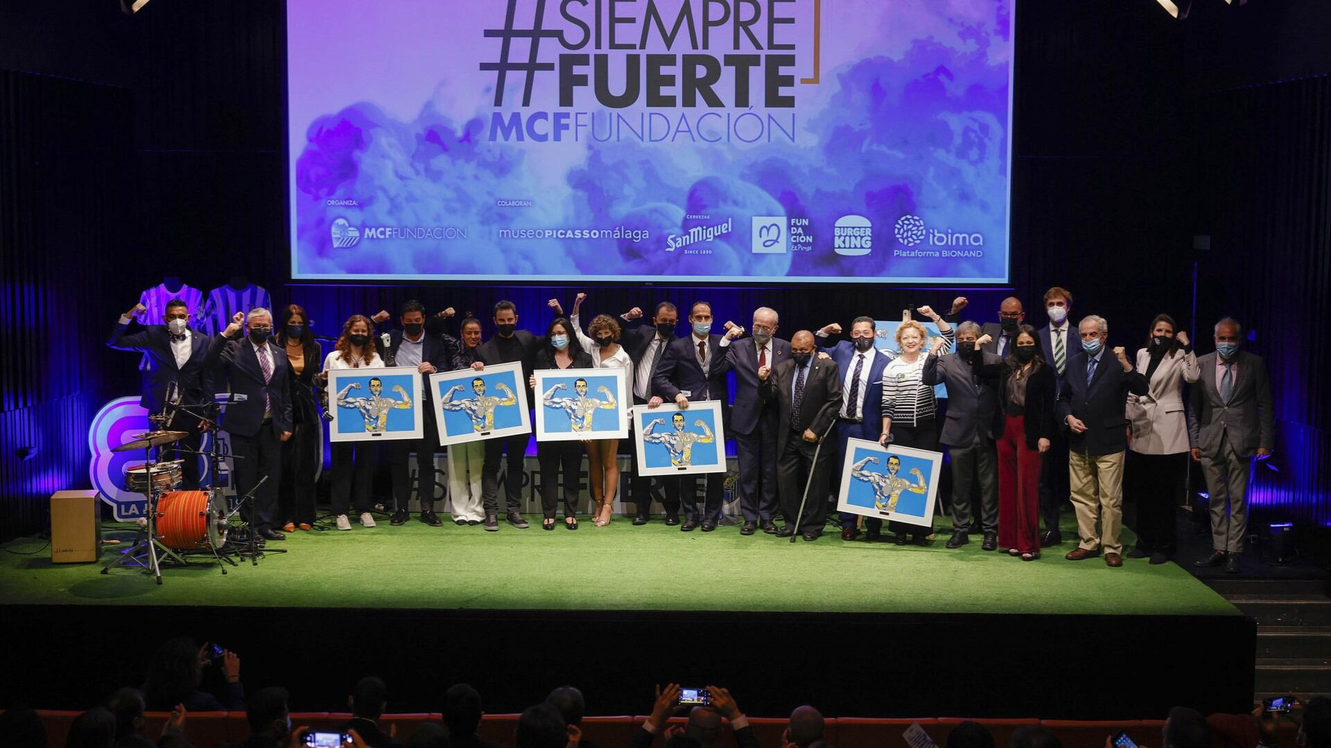 Los premios SiempreFuerte en su quinta edición se celebraron en el Museo Picasso de Málaga