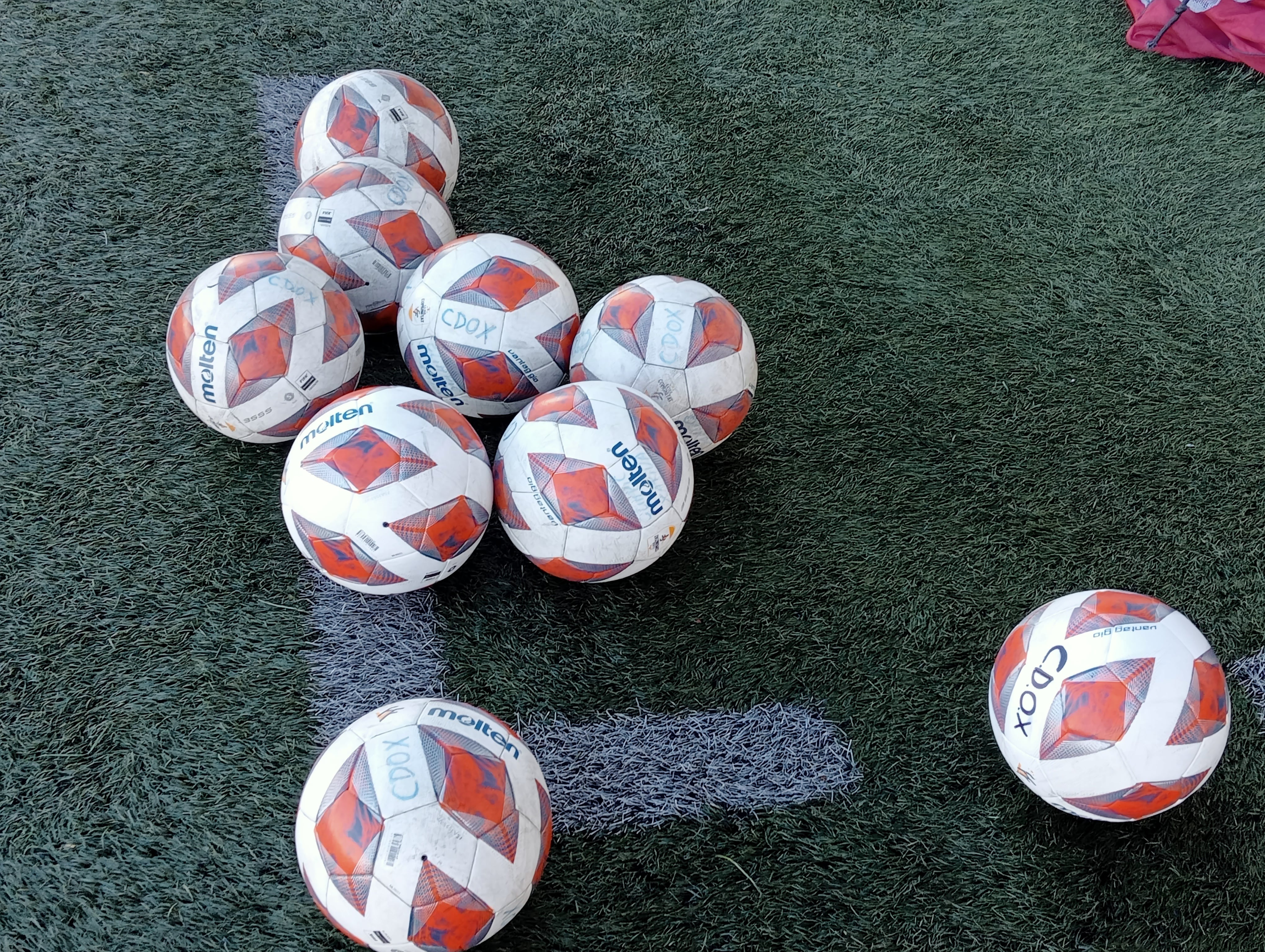 Balones del CD Olímpic de Xàtiva