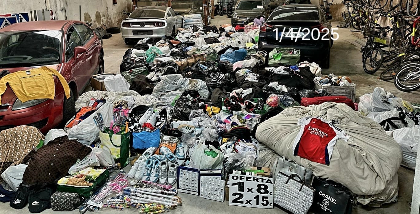 Material de venta ambulante retirado y destruido por el Ayuntamiento de Oropesa