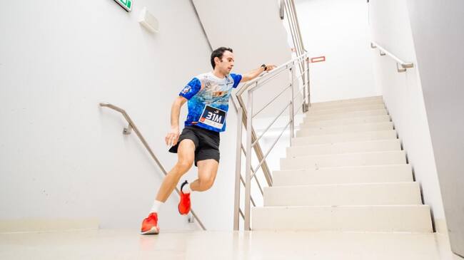 Ángel López Amor, campeón de España de Carreras Verticales