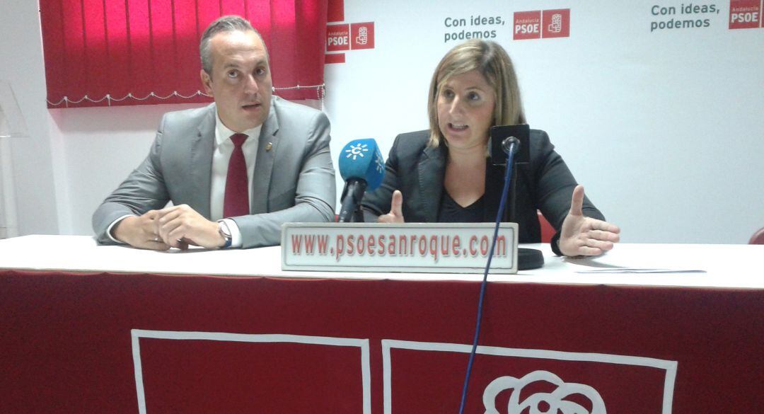 Juan Carlos Ruiz Boix e Irene García, en una imagen de archivo.