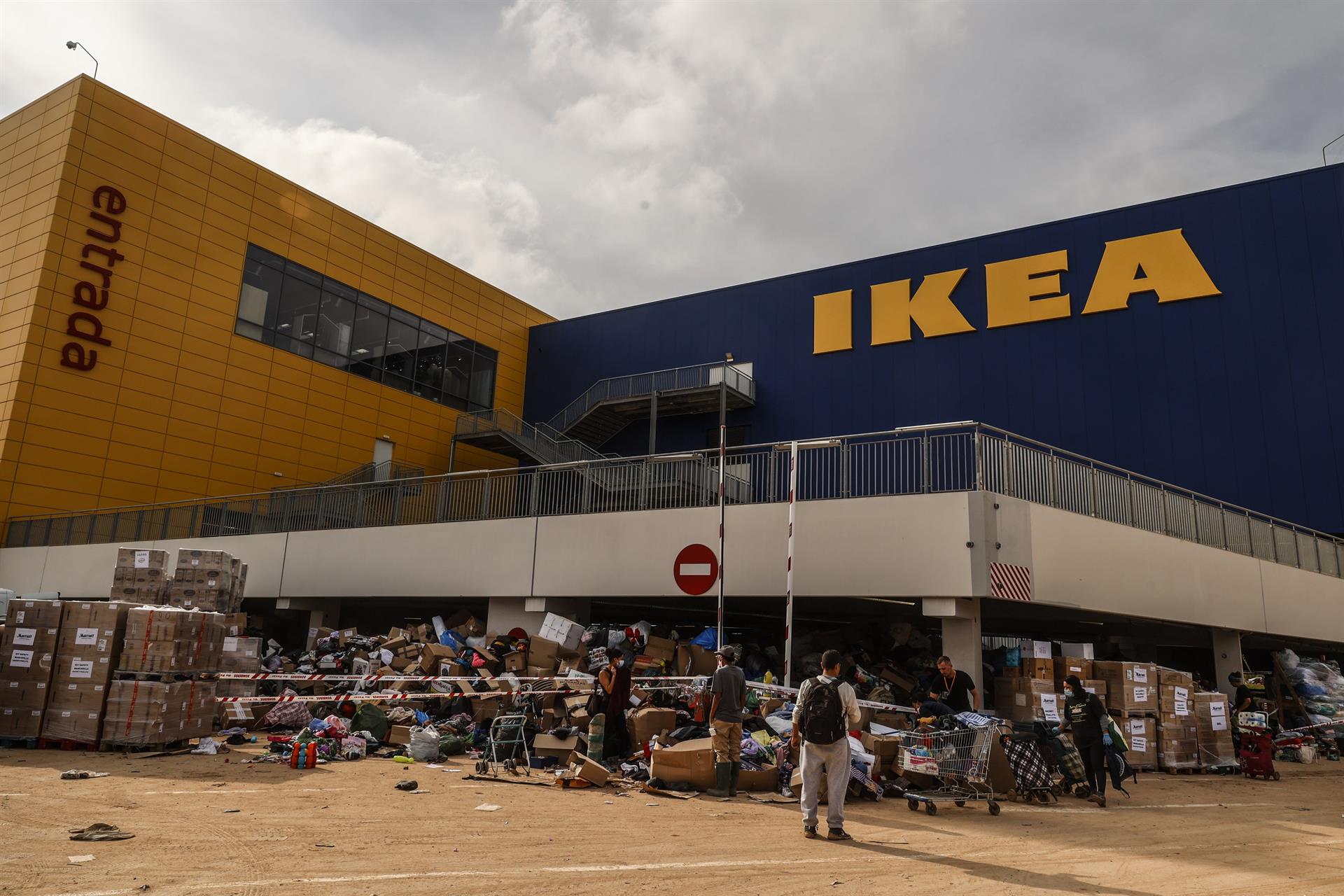 Ikea en los días posteriores a la DANA