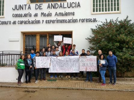 Alumnos y profesores de Vadillo en contra del sexismo en las aulas