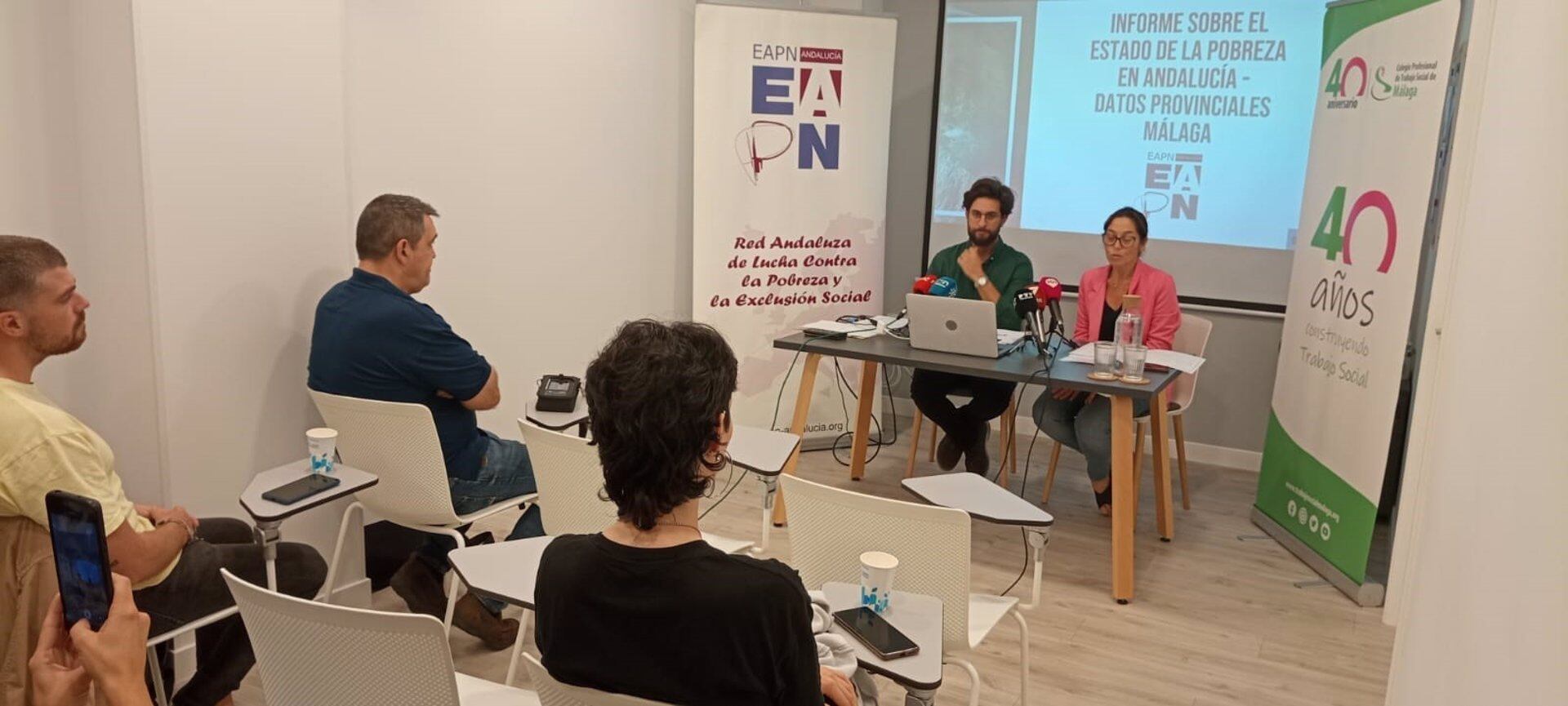 Presentación del informe 'El Estado de la Pobreza en Andalucía. Seguimiento de los indicadores de la Agenda 2030 UE 2015 - 2022