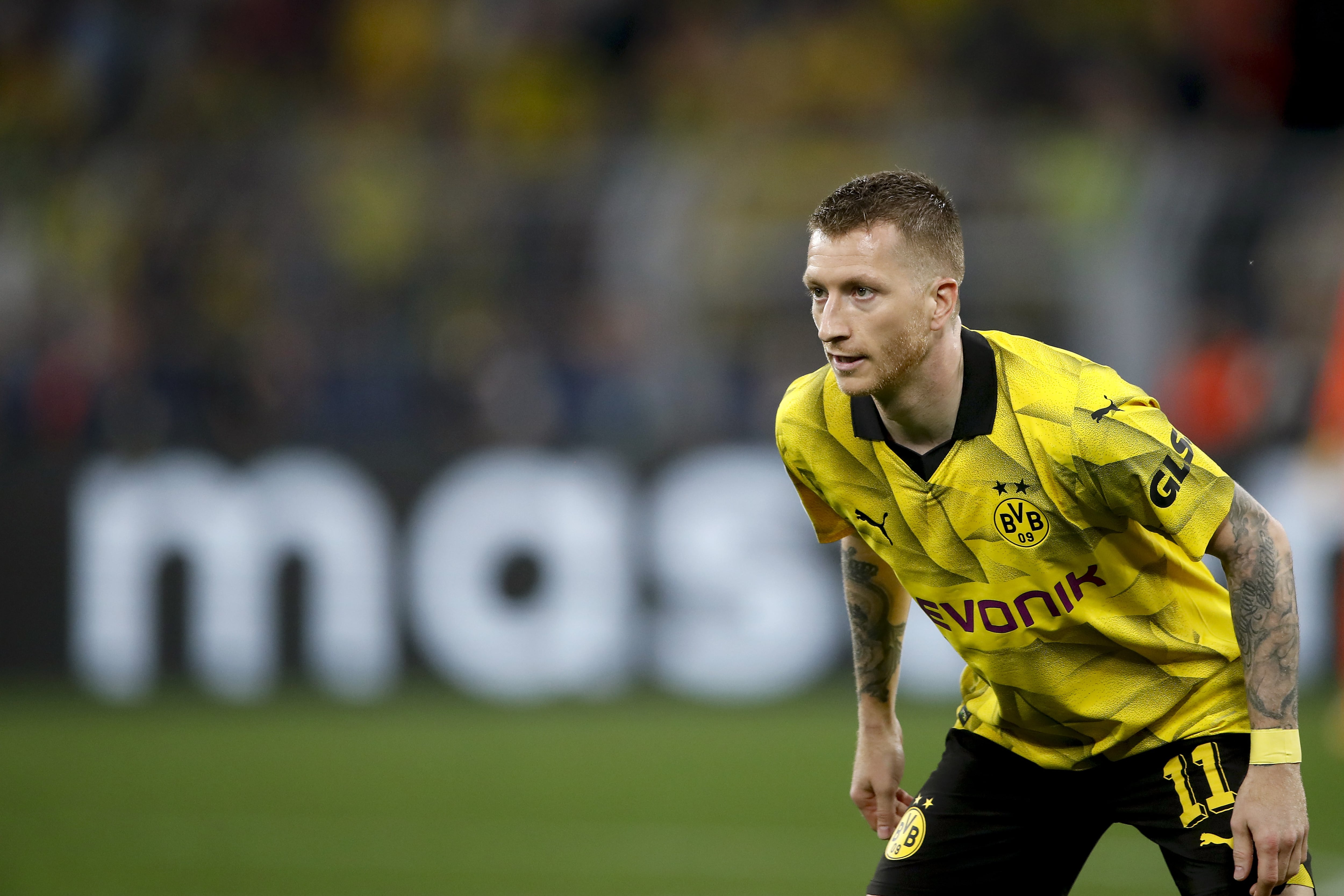 Marco Reus, durante un partido con el Borussia Dortmund