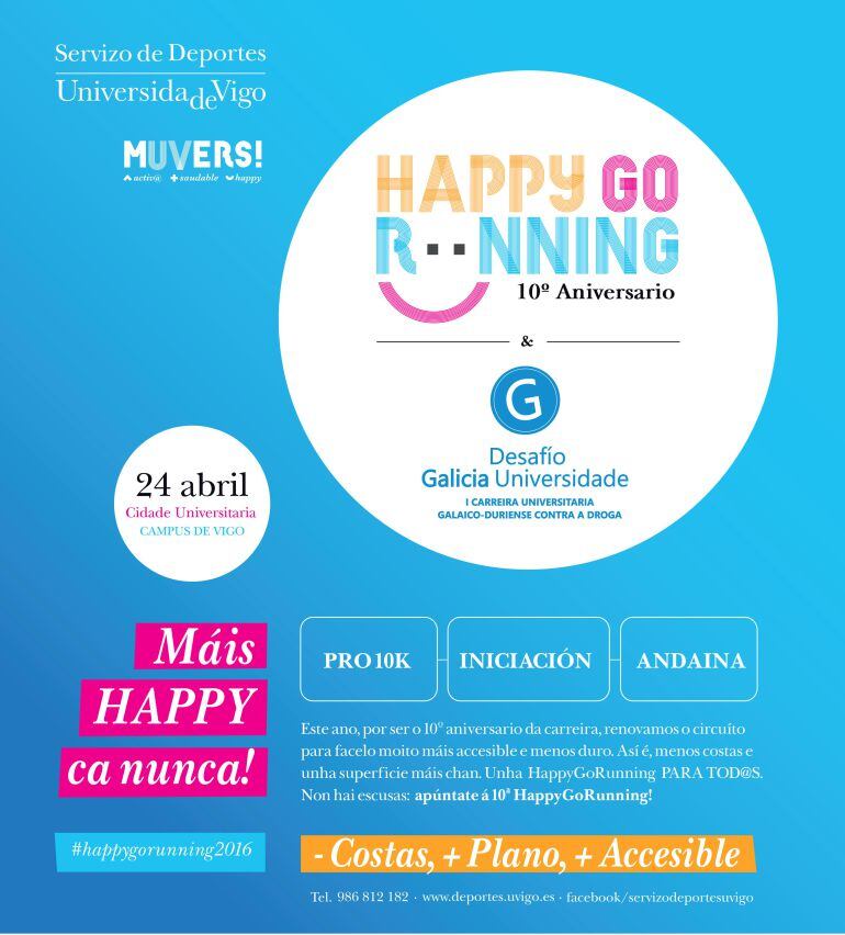 El cartel de la nueva edición HappyGoRunning