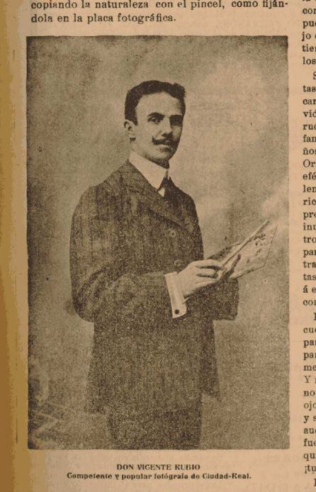 El Labriego publicó el 13 de junio de 1915 un artículo sobre Don Vicente Rubio