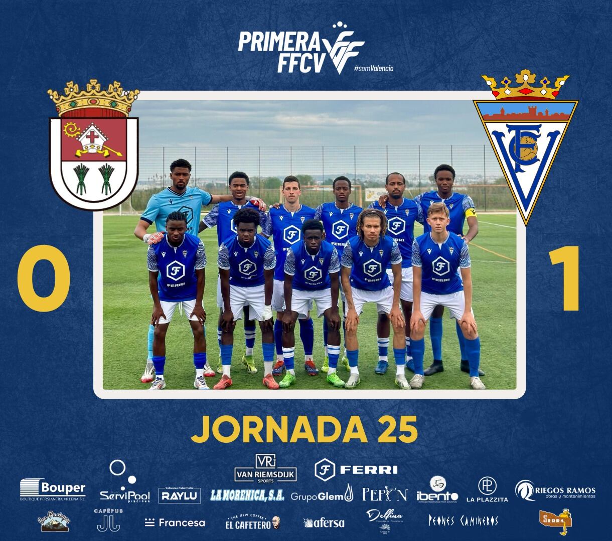 Marcador final del partido