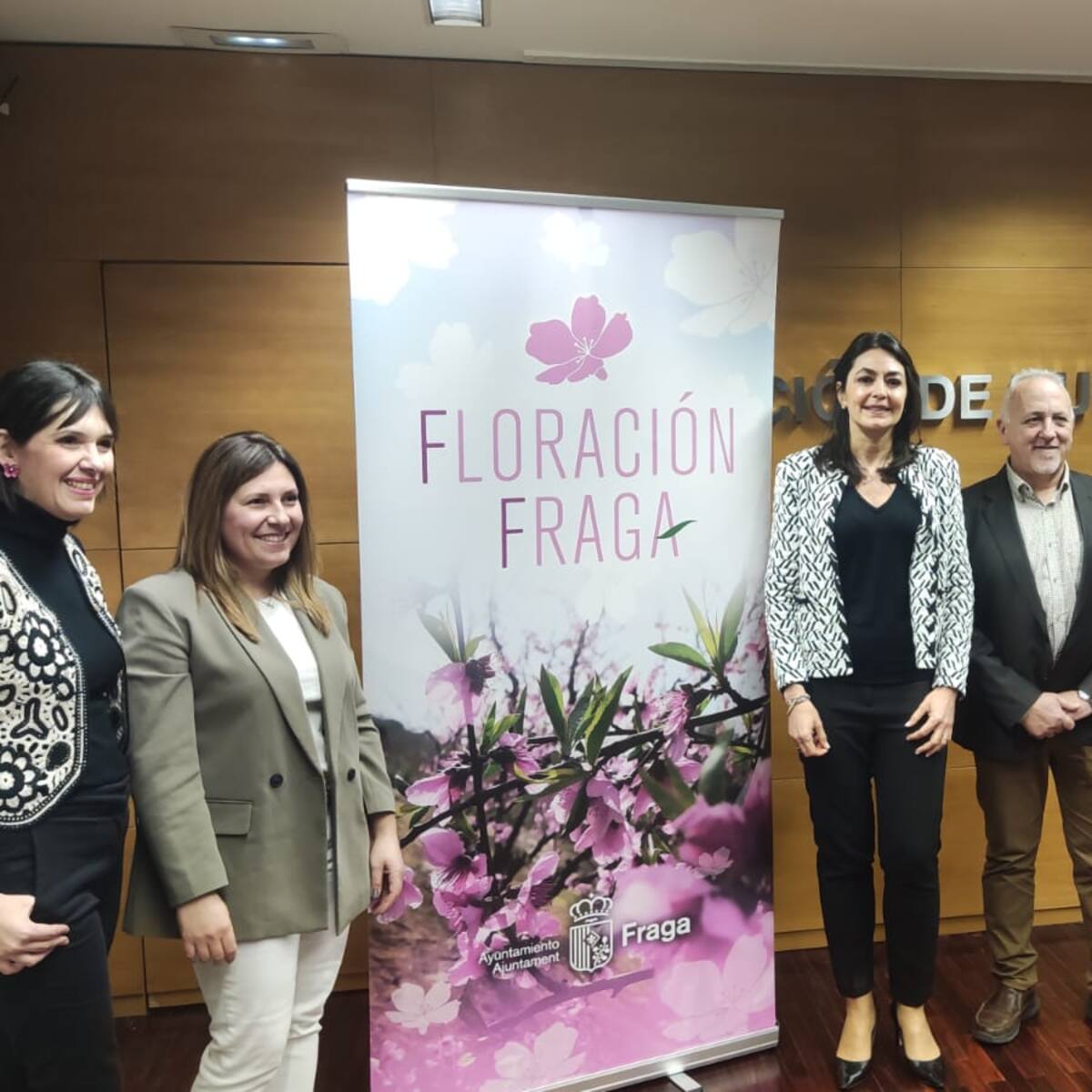 Fraga aúna en dos jornadas el espectáculo de la floración y la música entre las flores