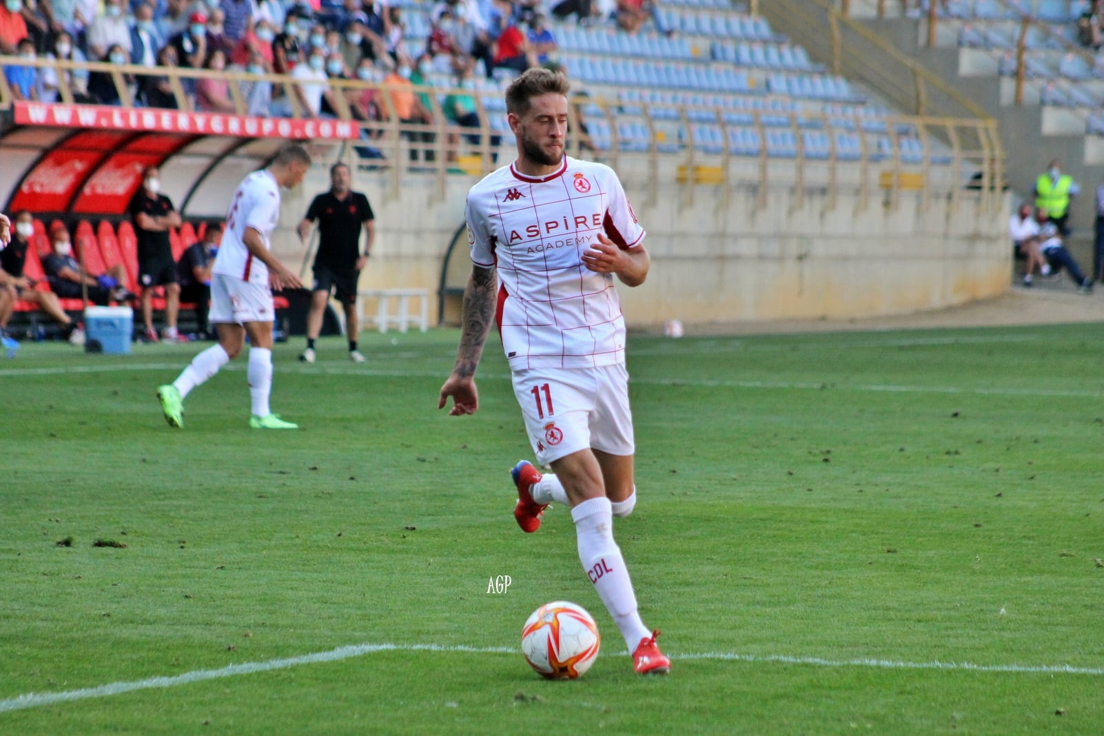 Nahuel, durante un partido con la Cultural