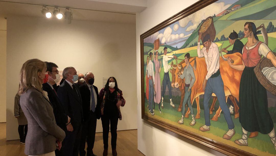 El Museo Bellas Artes reúne las dos obras de los hermanos Arrúe casi un siglo después