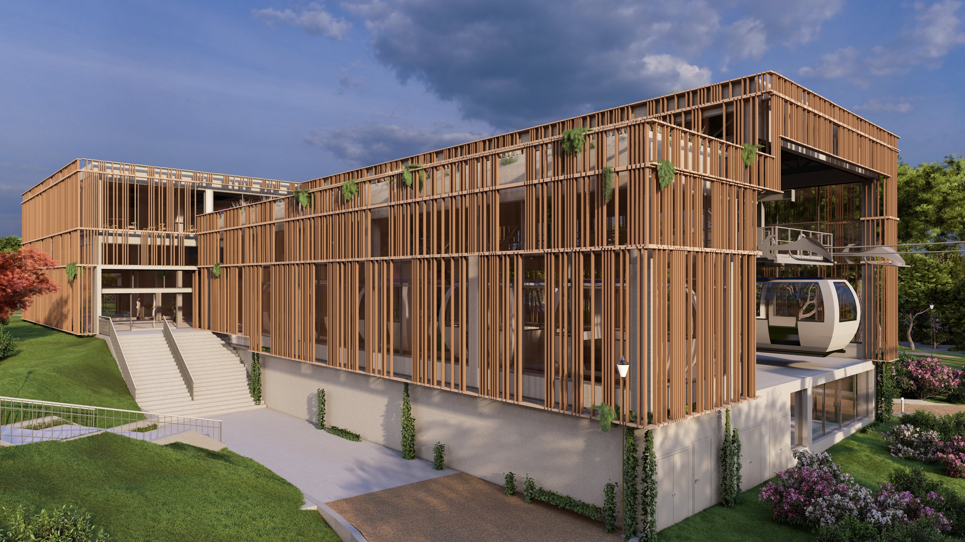 Diseño de la nueva Estación del Teleférico de Madrid