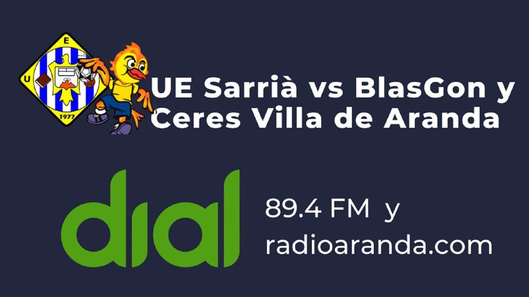 El duelo del BlasGón y Bodegas CERES ante Sarrià podrá seguirse en directo por Dial y radioaranda.com