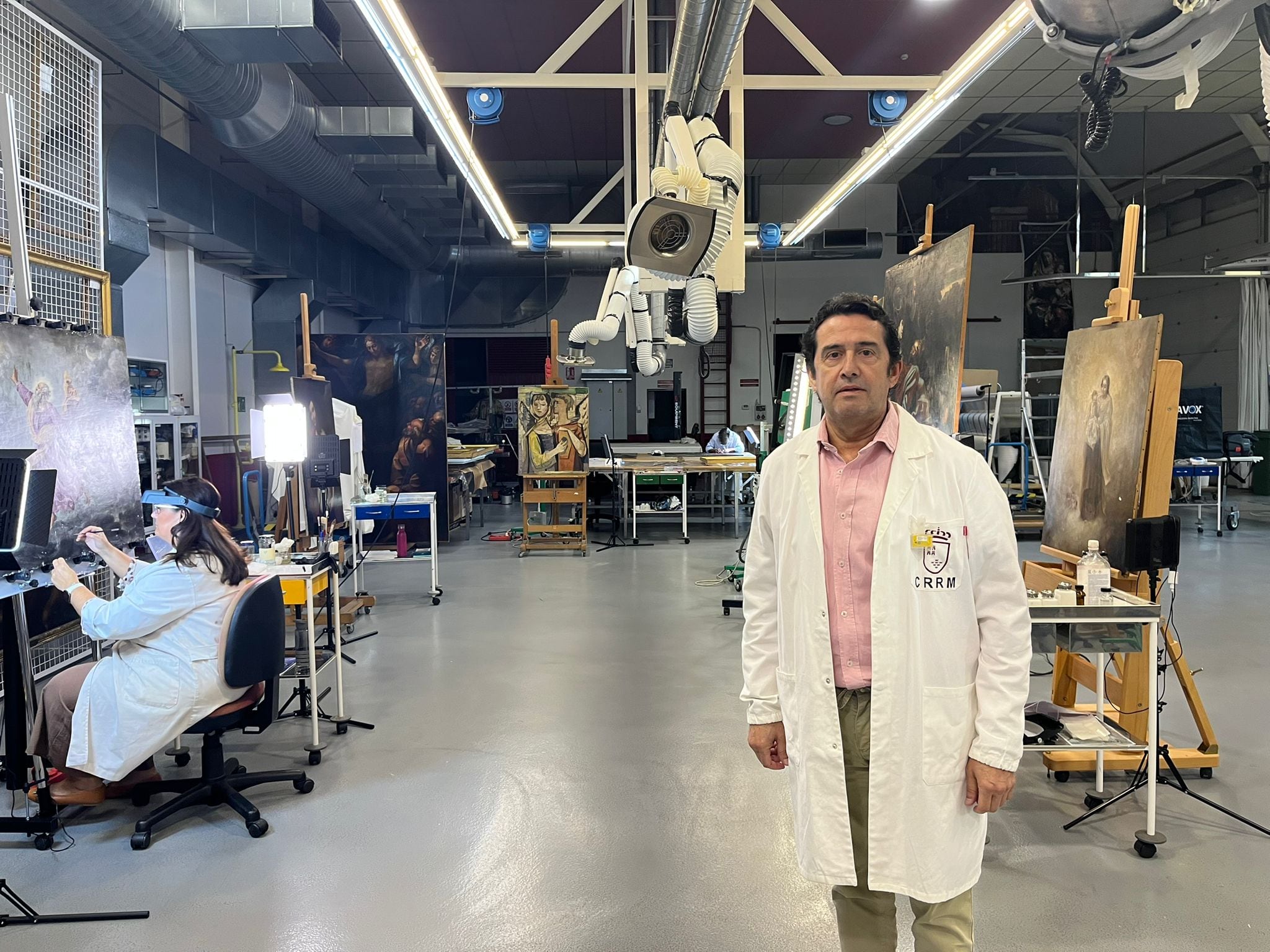 Javier Bernal, director del Centro de Restauración de la Región de Murcia