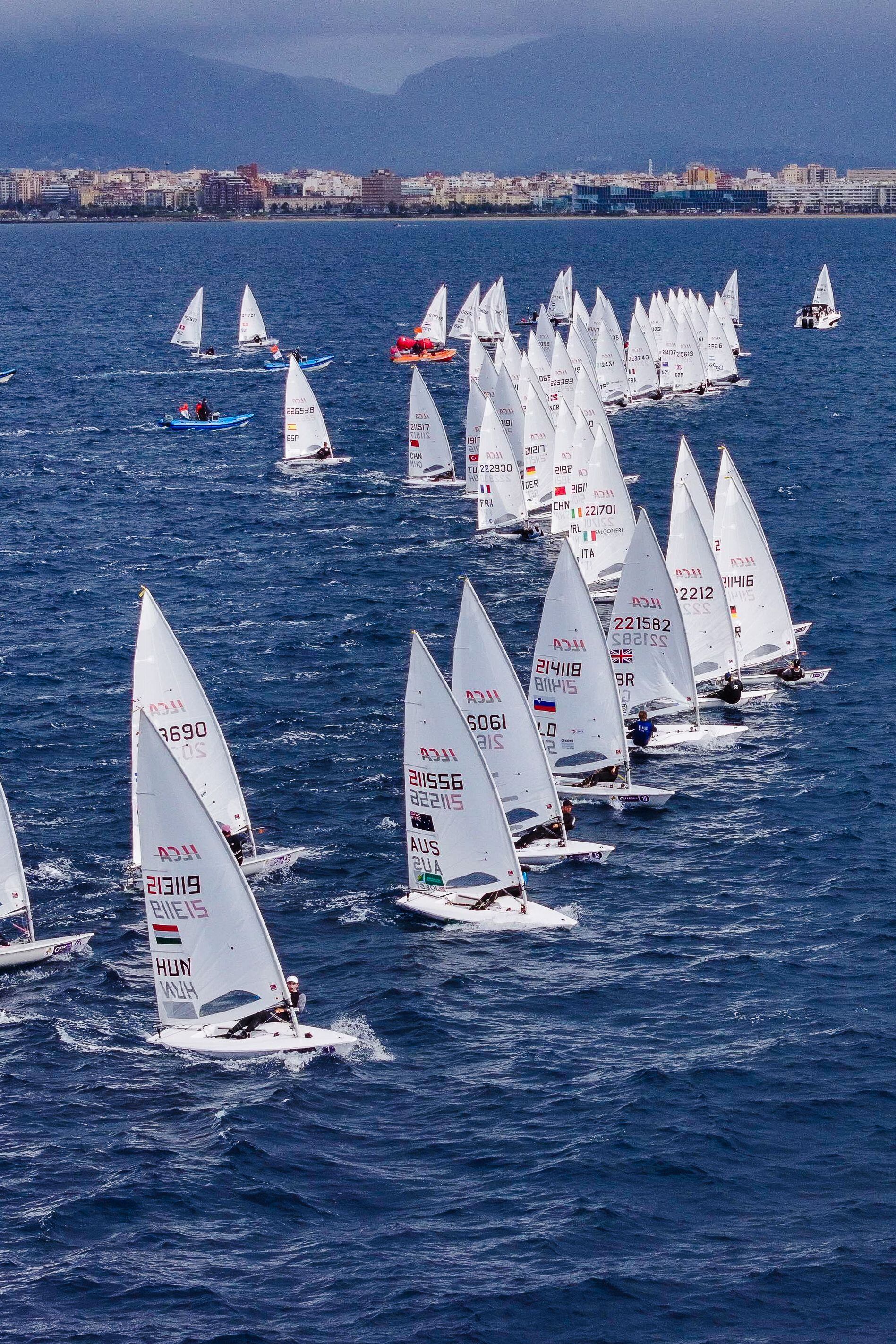 Las regatas comienzan este jueves