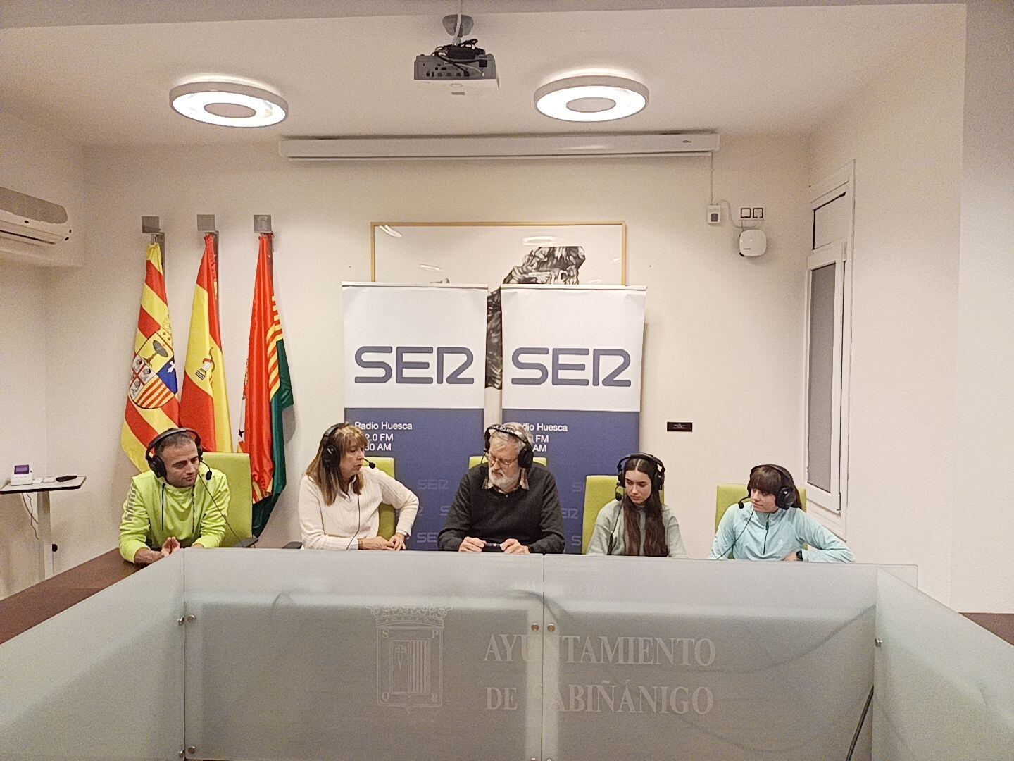 Programa Gala del Deporte desde el Salón de Plenos de Sabiñanigo