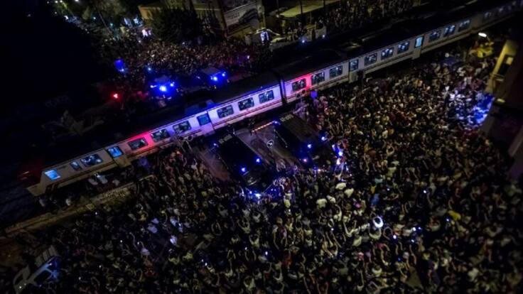 Gonzalo Morán (Plataforma Absolución) y Plácido, padre de uno de los jóvenes, en Hoy por hoy Murcia
