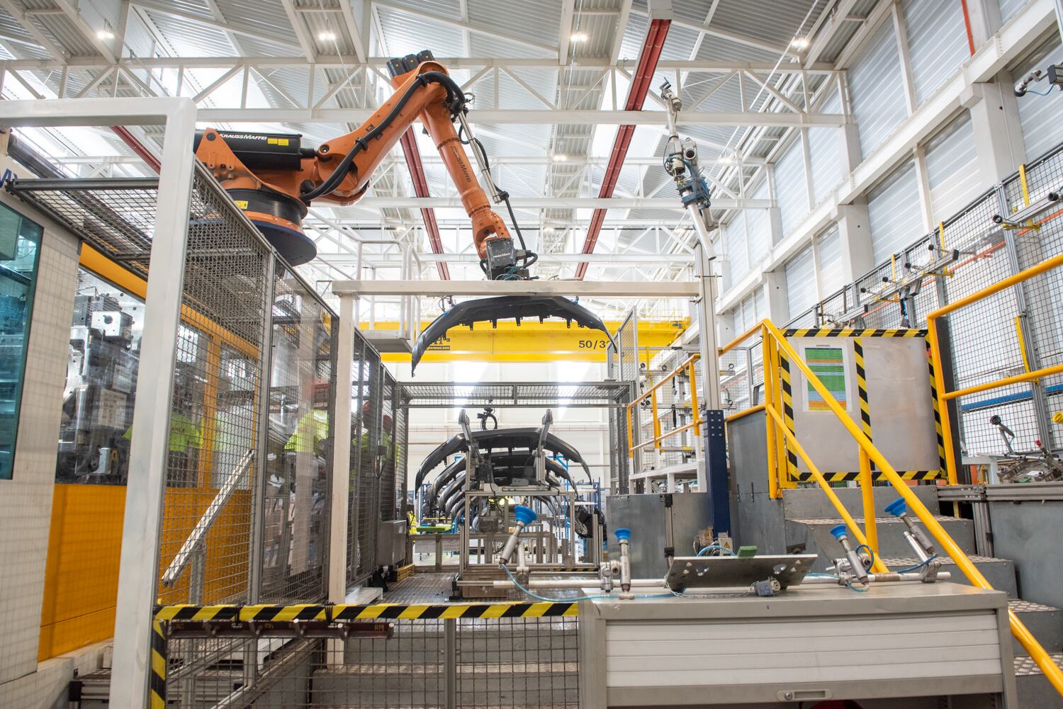 Fabricación de componentes en Nissan Ávila