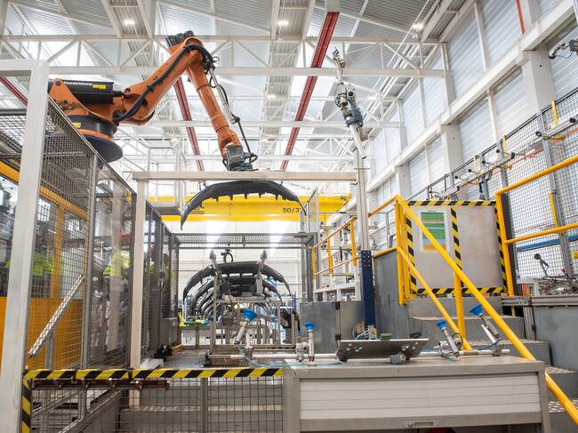 Fabricación de componentes en Nissan Ávila