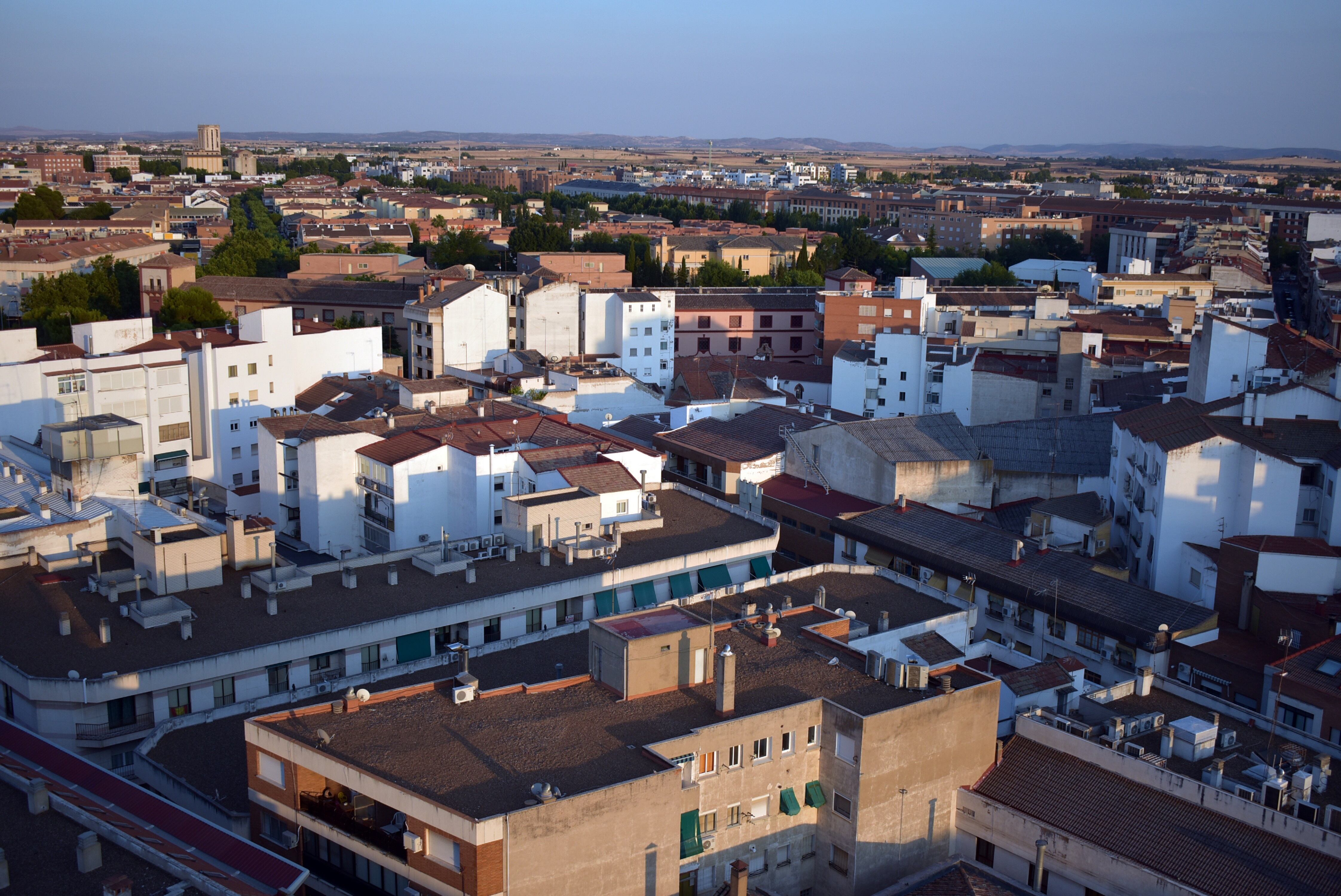 Vista aérea de Ciudad Real