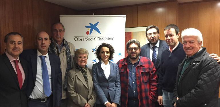 Entrega de ayudas sociales de La Caixa en Granada