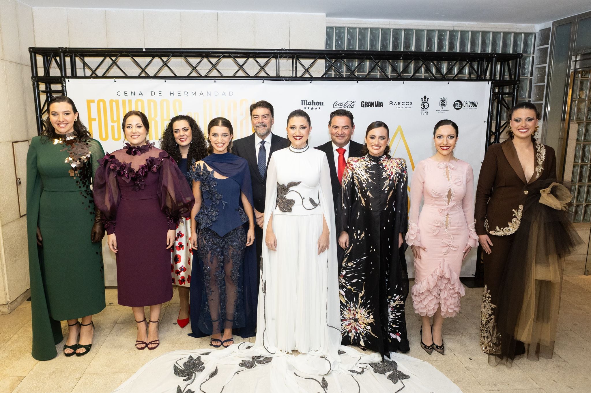 Celebración de Fogueres en Nadal