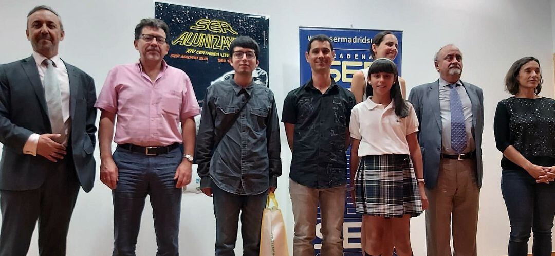 Ganadores y colaboradores acudieron al acto convocado en la Fundación Centro de Poesía José Hierro.