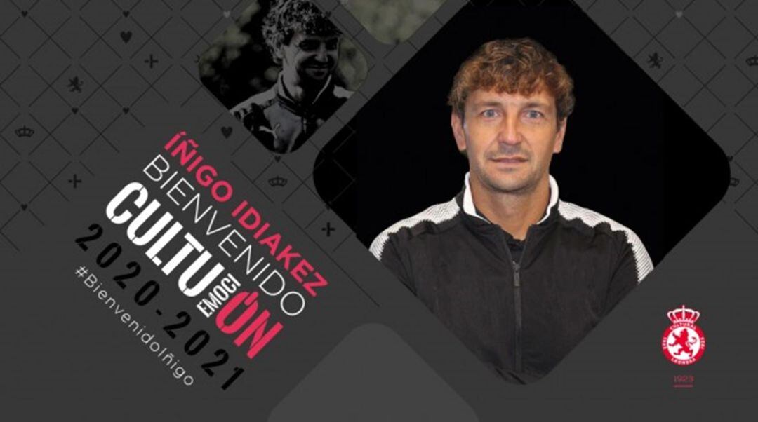 Iñigo Idiakez es el nuevo entrenador de la Cultural en sustitución de David Cabello