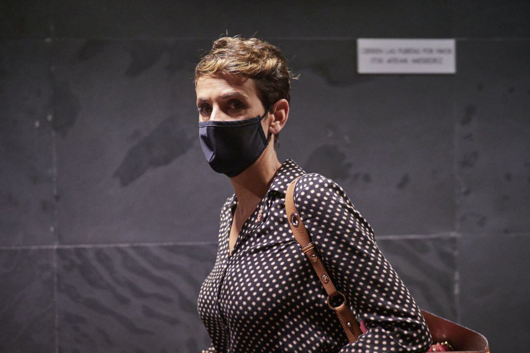 La presidenta del Gobierno foral, María Chivite.