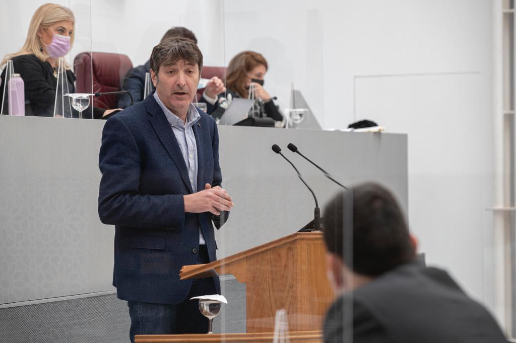 Rafael Esteban, diputado de Podemos en la Asamblea Regional