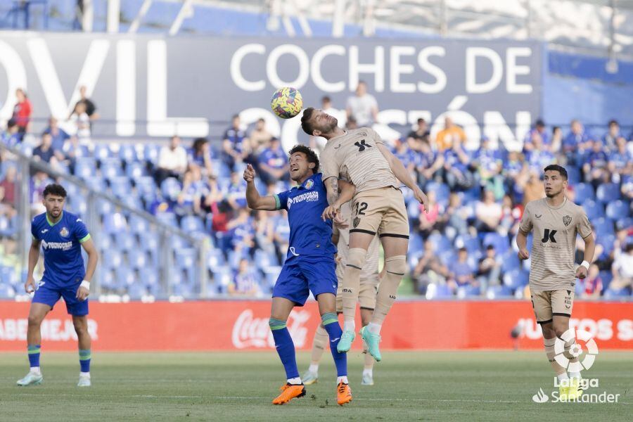 Leo Baptistao en el Getafe-Almería.