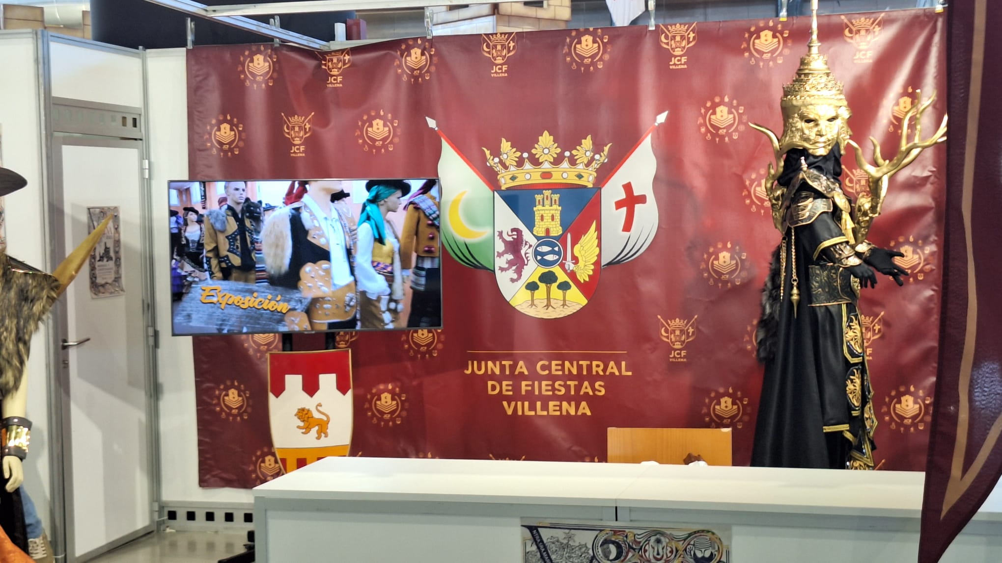 Stand Junta Central en Expofiesta