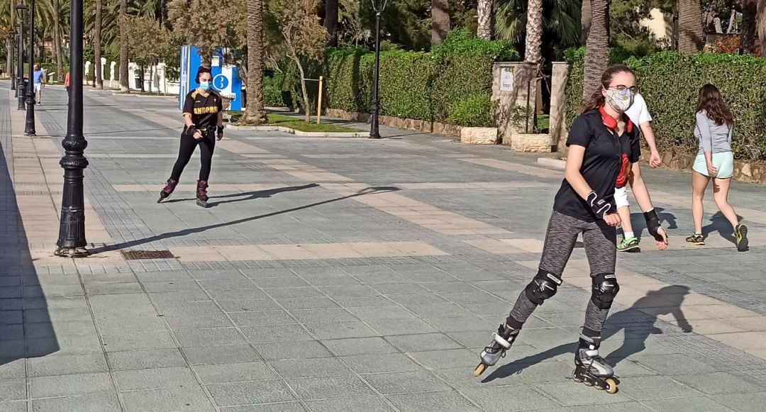 Imagen del paseo Pilar Coloma de Benicàssim