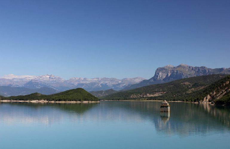 La localidad de Mediano (Aragón).