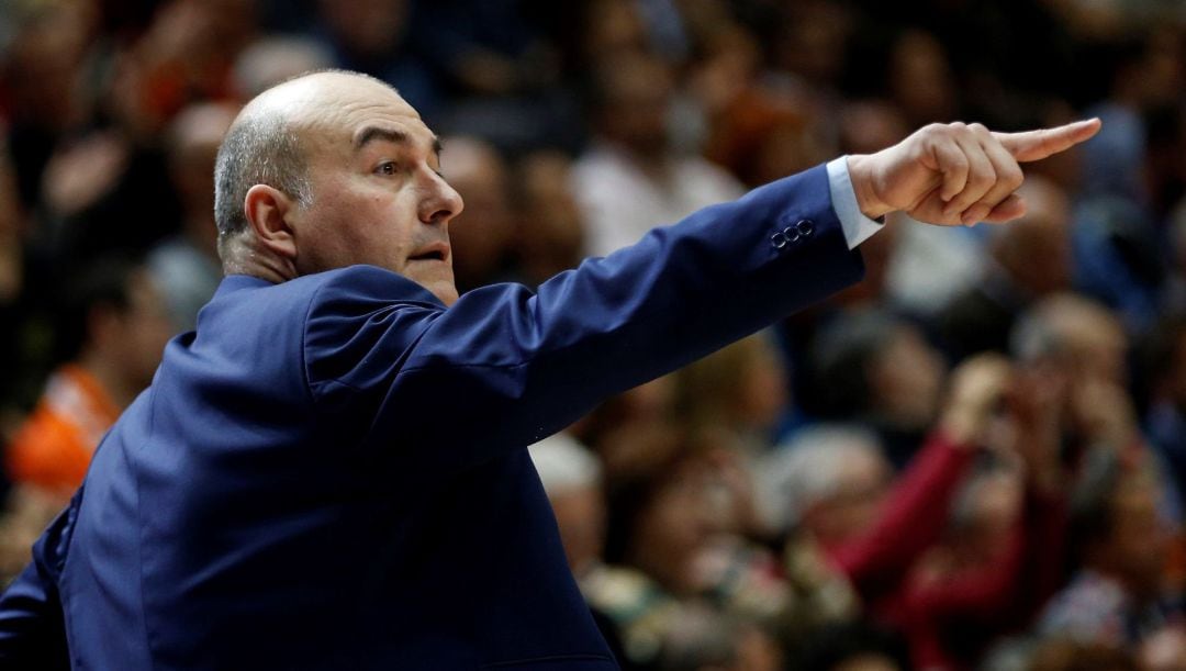 El entrenador del Valencia Basket, Jaume Ponsarnau 